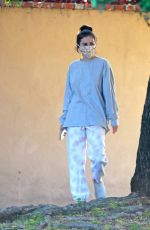 SELENA GOMEZ Wearing Mask Out in Los Angeles 05/15/2020