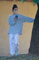 SELENA GOMEZ Wearing Mask Out in Los Angeles 05/15/2020