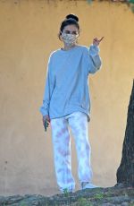 SELENA GOMEZ Wearing Mask Out in Los Angeles 05/15/2020