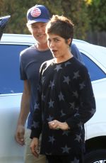 SELMA BLAIR and Ron Carlson Out on Memorial Day in West Hollywood 05/25/2020