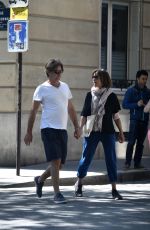 SOPHIE MARCEAU Out and About in Paris 05/22/2020