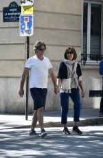 SOPHIE MARCEAU Out and About in Paris 05/22/2020