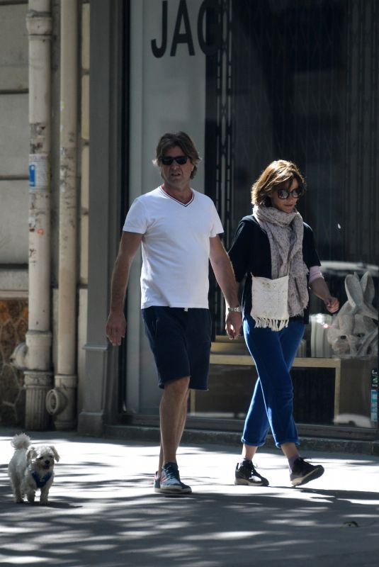 SOPHIE MARCEAU Out and About in Paris 05/22/2020