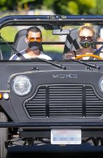 SOPHIE TURNER and Joe Jonas Out Driving in Los Angeles 05/15/2020