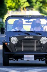 SOPHIE TURNER and Joe Jonas Out Driving in Los Angeles 05/15/2020