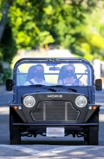 SOPHIE TURNER and Joe Jonas Out Driving in Los Angeles 05/15/2020