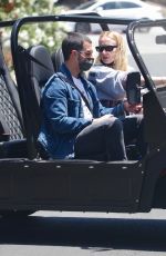 SOPHIE TURNER and Joe Jonas Out Driving in Los Angeles 05/23/2020
