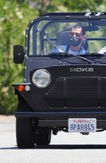 SOPHIE TURNER and Joe Jonas Out Driving in Los Angeles 05/23/2020