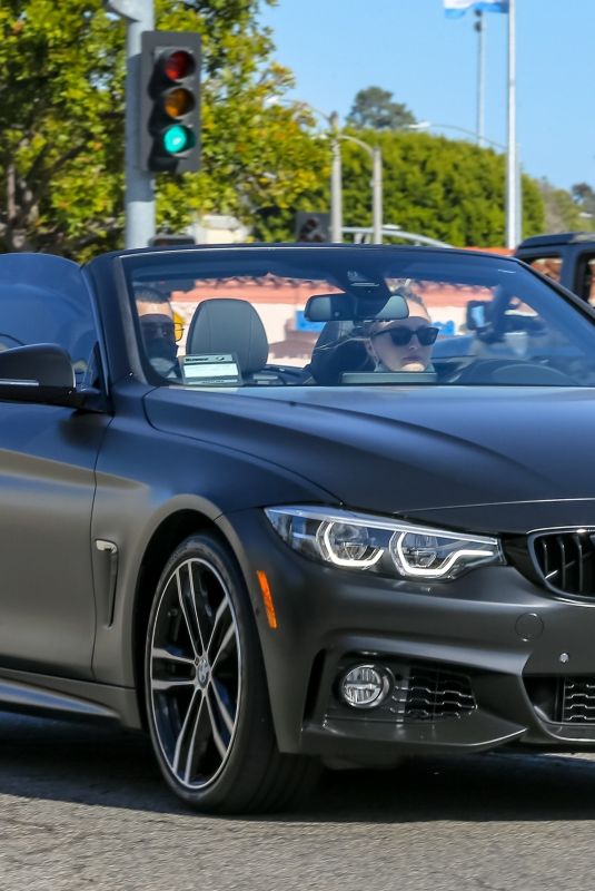 SOPHIE TURNER and Joe Jonas Out Driving in Pacific Palisades 05/19/2020