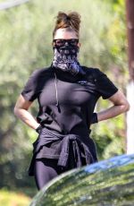 STACY FERGIE FERGUSON Out Jogging in Santa Monica 05/03/2020