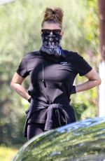 STACY FERGIE FERGUSON Out Jogging in Santa Monica 05/03/2020