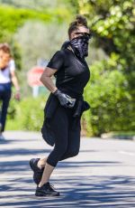 STACY FERGIE FERGUSON Out Jogging in Santa Monica 05/03/2020