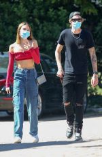 SUDNEY BROOKE and Presley Gerber Out in Malibu 05/15/2020