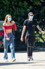 SUDNEY BROOKE and Presley Gerber Out in Malibu 05/15/2020