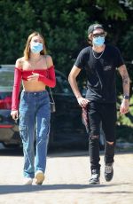 SUDNEY BROOKE and Presley Gerber Out in Malibu 05/15/2020