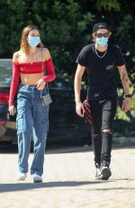 SUDNEY BROOKE and Presley Gerber Out in Malibu 05/15/2020