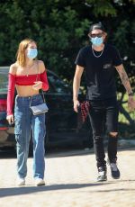 SUDNEY BROOKE and Presley Gerber Out in Malibu 05/15/2020