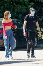 SUDNEY BROOKE and Presley Gerber Out in Malibu 05/15/2020