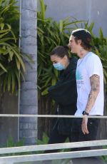 SYDNEY BROOKE and Prsley Gerber at Cafe Habana in Malibu 05/20/2020