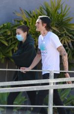 SYDNEY BROOKE and Prsley Gerber at Cafe Habana in Malibu 05/20/2020