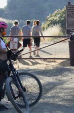 TATIANA DIETEMAN Out Riding a Bike in Brentwood 05/28/2020