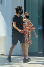 TILDA COBHAM-HERVEY and Dev Patel Shopping at Erewhon Market in West Hollywood 05/09/2020