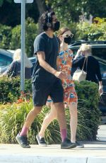 TILDA COBHAM-HERVEY and Dev Patel Shopping at Erewhon Market in West Hollywood 05/09/2020