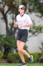 TONI GARRN Out Jogging in New York 05/05/2020