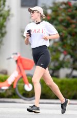 TONI GARRN Out Jogging in New York 05/05/2020
