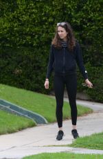 TROIAN BELLISARIO Out with Her Dog in Los Angeles 05/12/2020