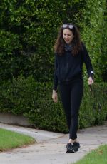 TROIAN BELLISARIO Out with Her Dog in Los Angeles 05/12/2020