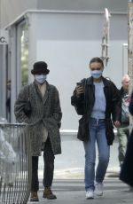 VANESSA PARADIS and LILY-ROSE DEPP Out in Paris 05/13/2020