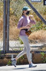 WHITNEY PORT Wearing a Mask Out in Los Angeles 05/27/2020