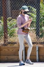 WHITNEY PORT Wearing a Mask Out in Los Angeles 05/27/2020