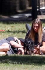 ZARA MCDERMOTT Out at a Park in London 05/28/2020