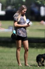 ZARA MCDERMOTT Out at a Park in London 05/28/2020