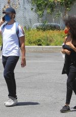 ZAZIE BEETZ at Black Lives Matter Rally in Los Angeles 05/30/2020