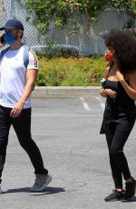 ZAZIE BEETZ at Black Lives Matter Rally in Los Angeles 05/30/2020