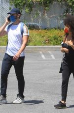 ZAZIE BEETZ at Black Lives Matter Rally in Los Angeles 05/30/2020