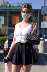 ZITA VASS Wearing Mask at Whole Foods in West Hollywood 04/01/2020
