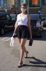 ZITA VASS Wearing Mask at Whole Foods in West Hollywood 04/01/2020