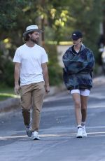 ABBY CHAMPION and Patrick Schwarzenegger Out in Pacific Palisades 06/17/2020