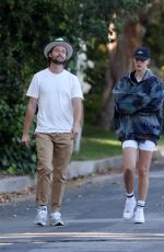 ABBY CHAMPION and Patrick Schwarzenegger Out in Pacific Palisades 06/17/2020