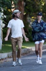 ABBY CHAMPION and Patrick Schwarzenegger Out in Pacific Palisades 06/17/2020