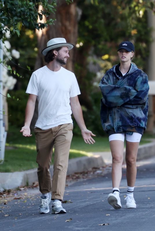 ABBY CHAMPION and Patrick Schwarzenegger Out in Pacific Palisades 06/17/2020