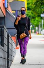 ALESSANDRA AMBROSIO Arrives at Pilates Class in Santa Monica 06/20/2020