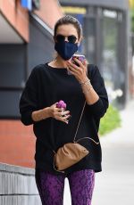 ALESSANDRA AMBROSIO Arrives at Pilates Class in Santa Monica 06/20/2020
