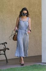 ALESSANDRA AMBROSIO at Dermacare Facial Clinic Spa in Woodland Hills 06/04/2020