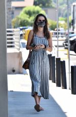 ALESSANDRA AMBROSIO at Dermacare Facial Clinic Spa in Woodland Hills 06/04/2020