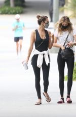 ALESSANDRA AMBROSIO Leaves a Gym in Brentwood 06/17/2020